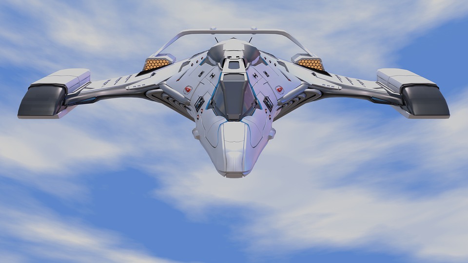 Vehículo espacial Imagen de un vehículo espacial