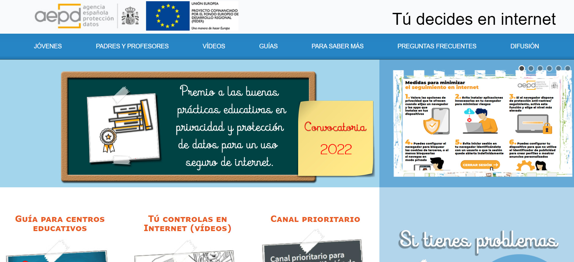 Tú decides en Internet