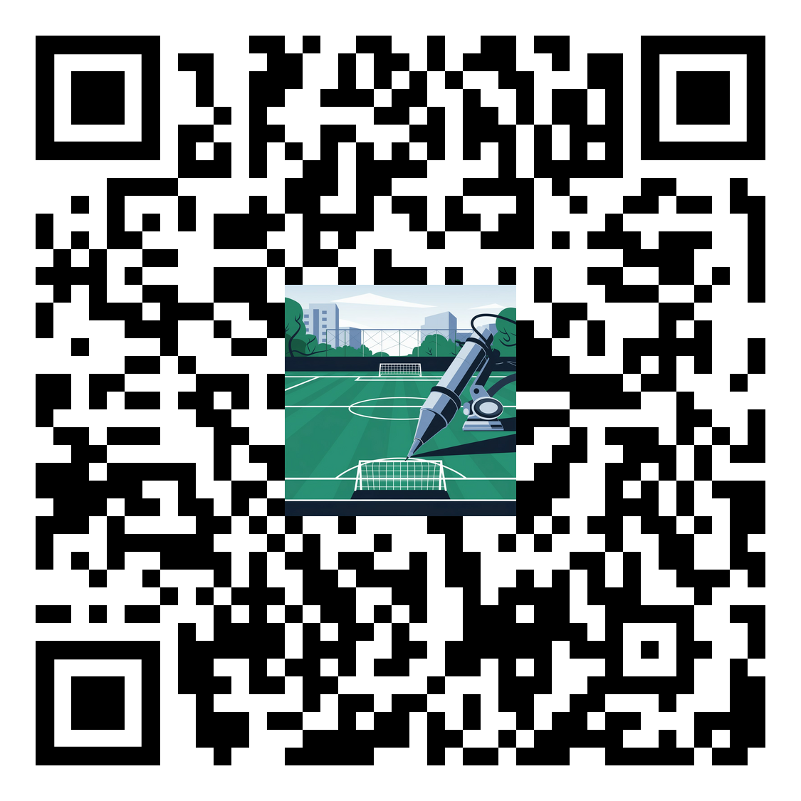 QR dibujo del Campo