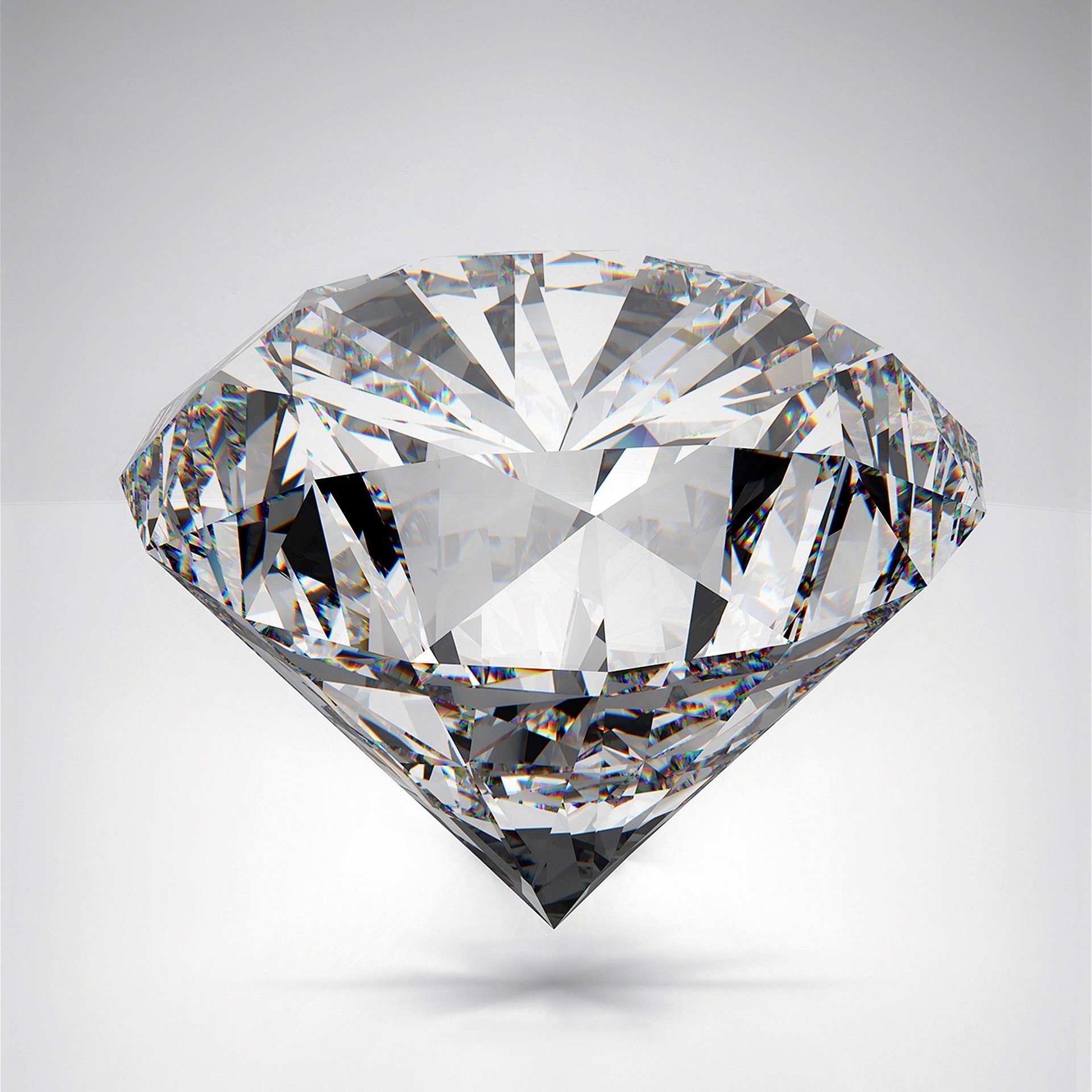 Un diamante talla brillante