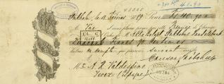 Recibos, letras y facturas - 1889, febrero, 13. Estocolmo (Suecia)