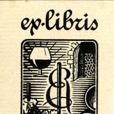 Ex Libris de Juan Arturo Sedó