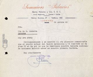 Recibos, letras y facturas - 1959