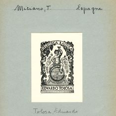 Ex Libris de T. Miciano
