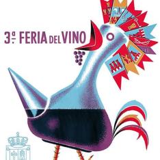 Cartel anunciador de la V Fiesta de la Vendimia Riojana (Logroño)