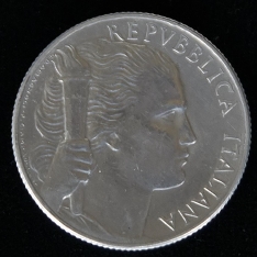Moneda de cinco liras