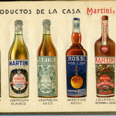 Álbum de publicidad y arte. Vermouth "Martini & Rossi". 1935