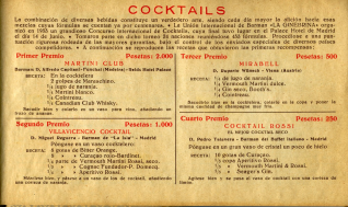 Álbum de publicidad y arte. Vermouth "Martini & Rossi". 1935