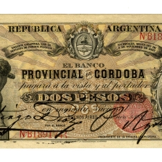 Billete de dos pesos