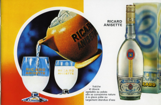 Catálogo publicitario de bebidas. Ricard, S.A.