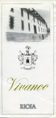 Folleto publicitario de vino de Rioja, Vivanco