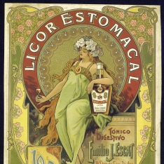 Cartel publicitario de Tónico digestivo -  Emilio J.Escat