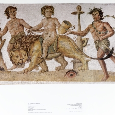 Reproducción de mosaico (Dionisio de niño)