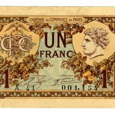 Billete de un franco