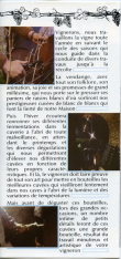 Folleto publicitario de Bernard Launois. Champagne Veuve Clémence (Le Mesnil-Sur-Oger)