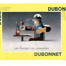 Cartel publicitario de Dubonnet