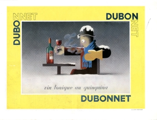 Cartel publicitario de Dubonnet