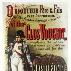 Reproducción de cartel de "Clos Vougeot"