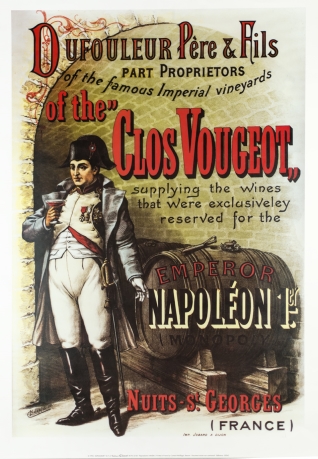Reproducción de cartel de "Clos Vougeot"